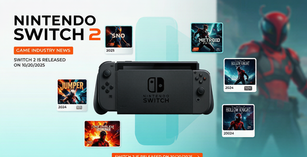 任天堂Switch 2直面会3A大作阵容