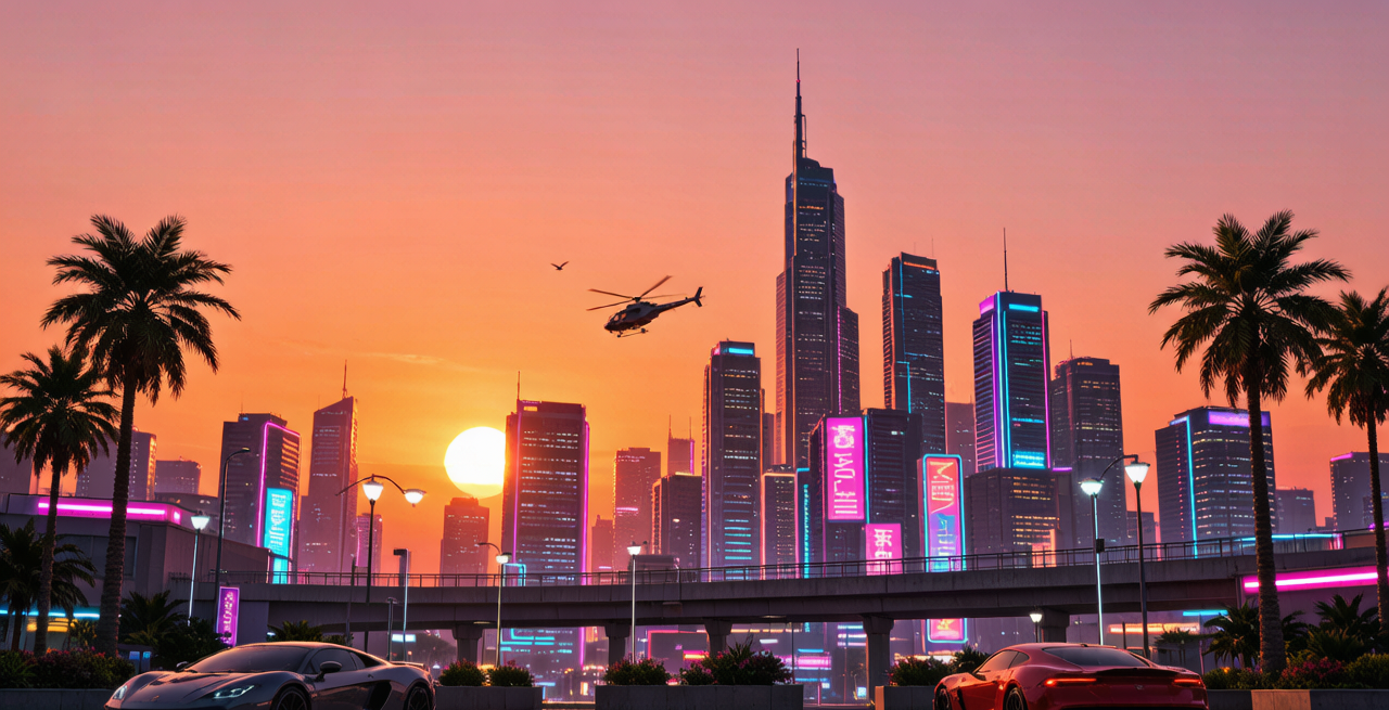 GTA 6预购开启封面艺术