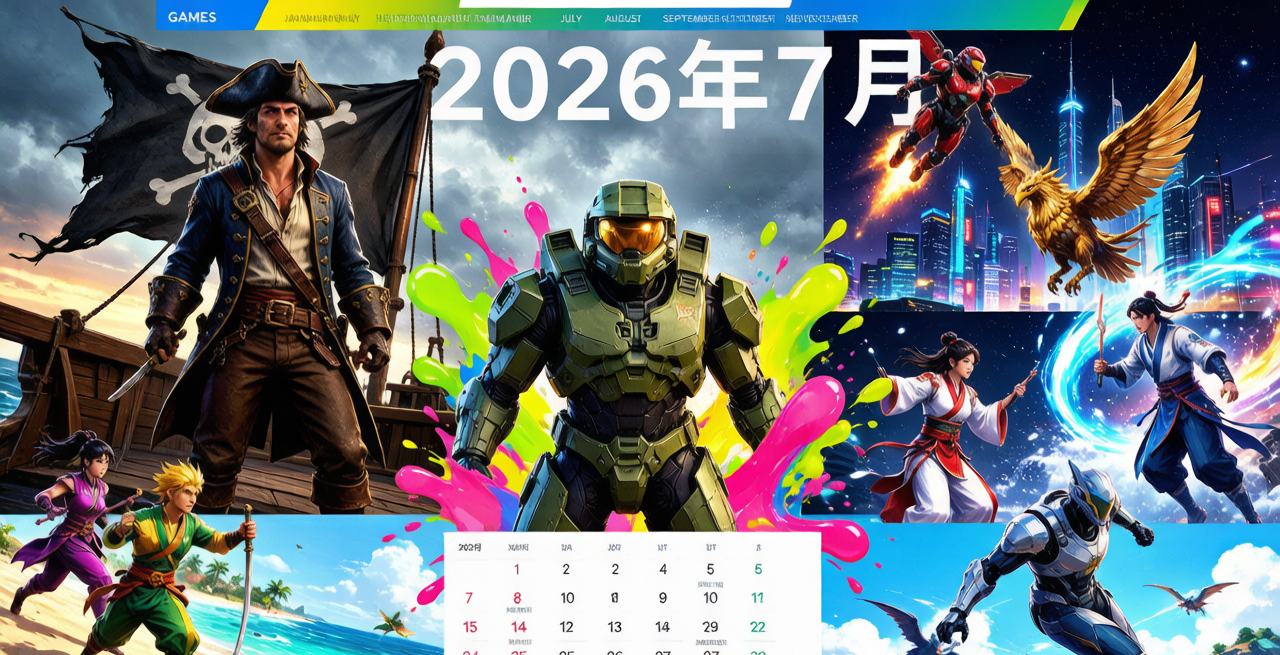 七月游戏暑期档