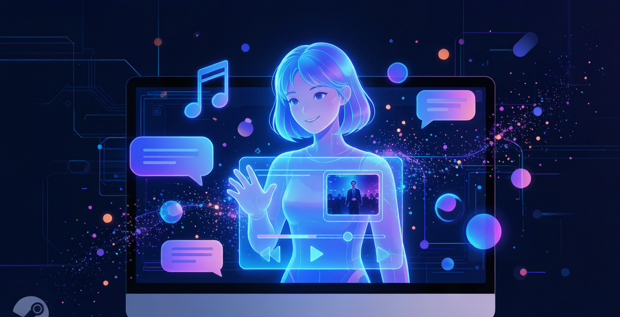 米哈游AI互动应用BSide Olivia Lin在Steam抢先体验